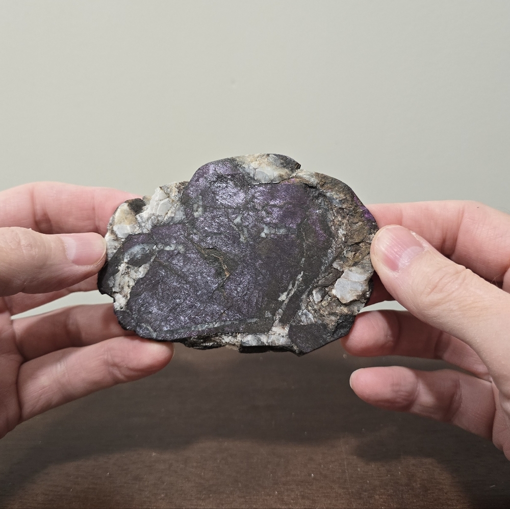 Purpurite Crystal Slab #A